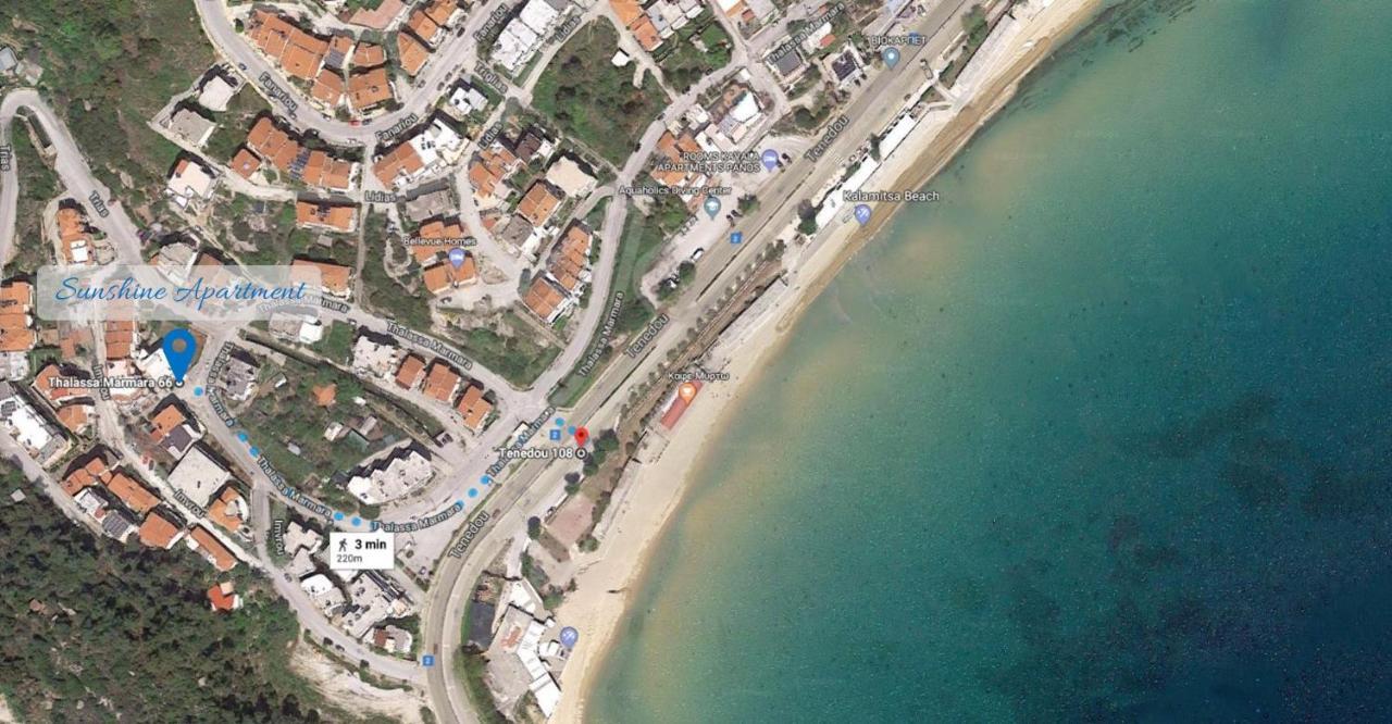 Sunshine Apartment Kavála ภายนอก รูปภาพ